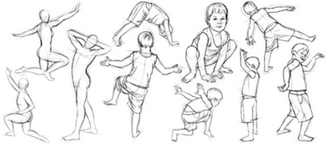 Sketching Figures with Lines | Drawing and Painting Tutorials | Scoop.it