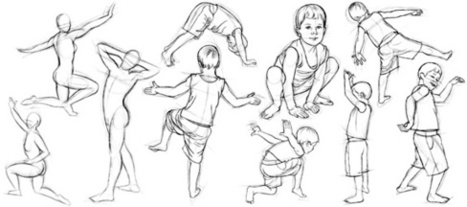 Sketching Figures with Lines | Drawing References and Resources | Scoop.it