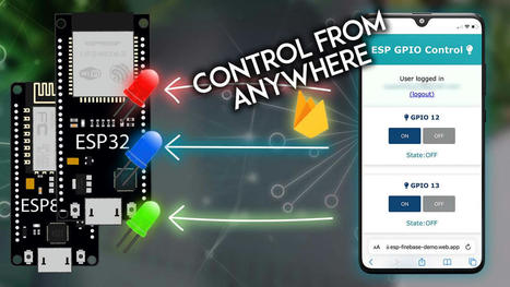 Control ESP32/ESP8266 GPIOs from Anywhere (Firebase Web App) | tecno4 | Scoop.it