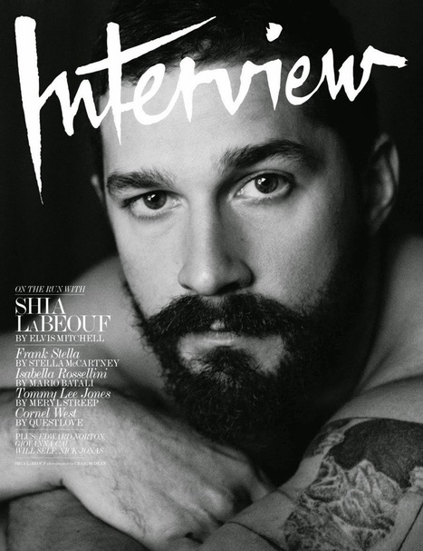 Shia LaBeouf mezzo #nudo per Interview Magazine - #copertine - JIMI PARADISE™ | FASHION & LIFESTYLE! | Scoop.it