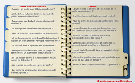 Thèmes et sujets de rédaction pour le DALF C1 (production orale ou essai argumentatif) | TICE et langues | Scoop.it