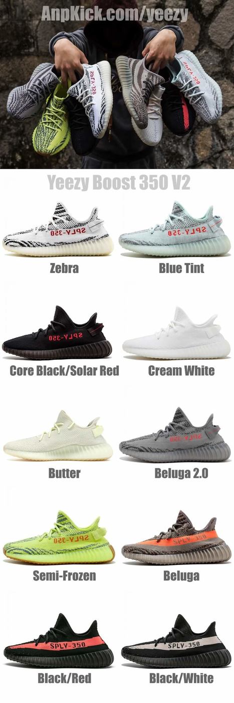 all yeezys
