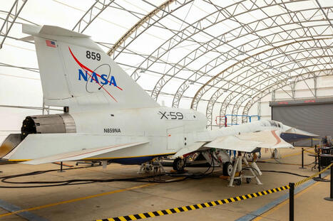 Le jet supersonique X-59 de la NASA franchit une étape cruciale… sans quitter le sol | Aerospace & Mobility | Scoop.it