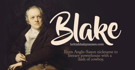 Name of the Week: Blake | Name News | Scoop.it