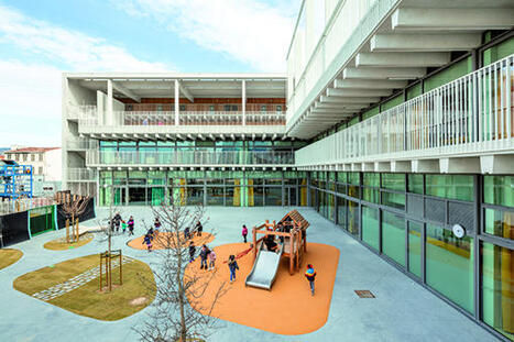 &Agrave; Marseille, l'&eacute;cole Antoine-de-Ruffi b&acirc;tie contre vents et chaleur | Infrastructures et mobilit&eacute;s | Scoop.it