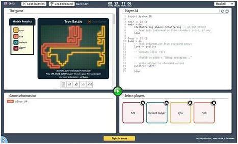 CodinGame lance ses jeux d’intelligence artificielle multijoueurs | Algos | Scoop.it