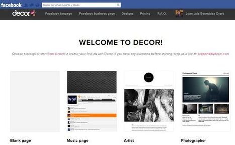Decor Tab Creator, servicio web gratuito para diseñar páginas de fans en Facebook | Utilización de Twitter la Educación | Scoop.it