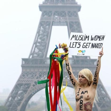 FEMEN Protest Islam Oppression of Women in Paris | Dare To Be A Feminist | Scoop.it