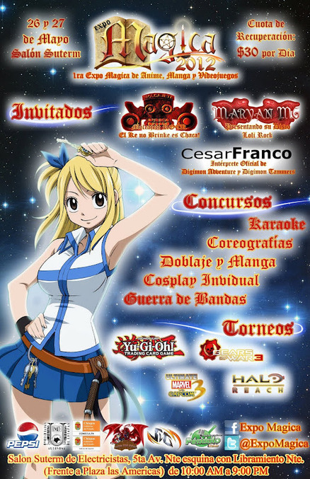 El Templo del Monje Miroku: Expo Magica 2012, Tuxtla Gutierrez Chiapas | Noticias Anime [es] | Scoop.it
