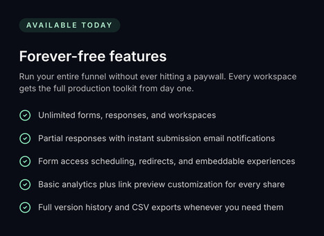 Finalform - The last #form #builder you'll ever need. | Digital Delights for Learners | Scoop.it