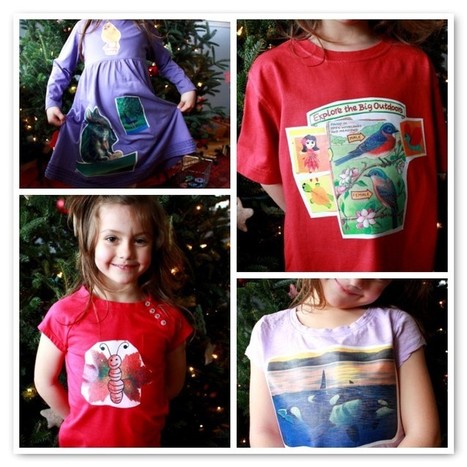 A magazine challenge: kid-designed t-shirts - The Artful Parent | Craft Activities for Kids | Scoop.it