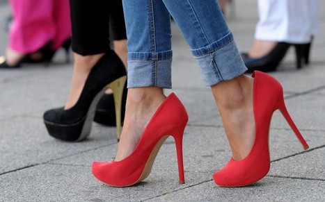 The real reason women 'choose to' hobble around in high heels - Telegraph | Soup for thought | Scoop.it