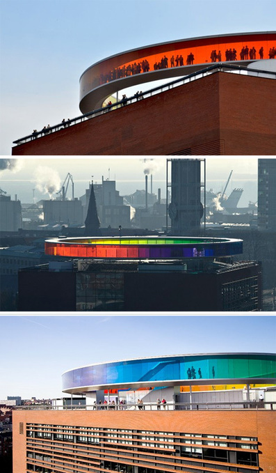 Panoramic Rainbow: Circular Space Spans Color Spectrum | Design, Science and Technology | Scoop.it