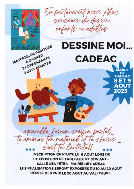 Dessine moi Cadéac les 8 et 9 août | Vallées d'Aure & Louron - Pyrénées | Scoop.it