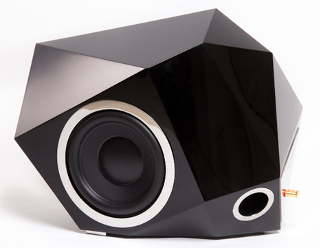 Nime Audiodesign Black Diamond, précieux caisson de grave en forme de diamant | ON-TopAudio | Scoop.it