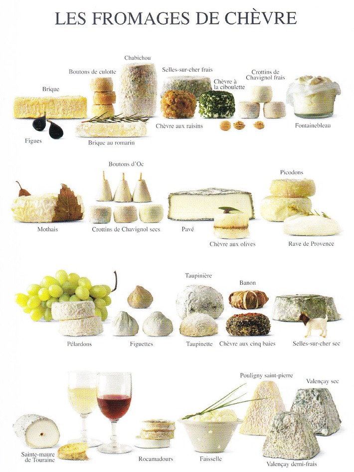 Les fromages de chèvre | Ma douce France | Scoop.it