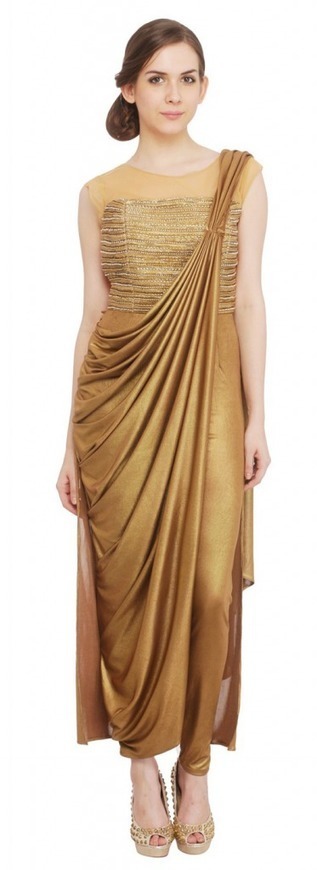 indo western saree online