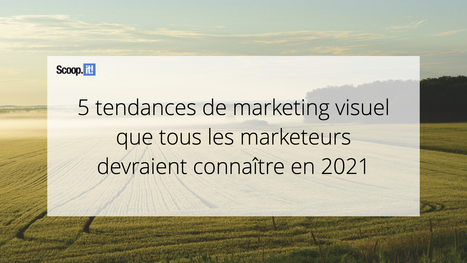 5 tendances de marketing visuel que tous les marketeurs devraient conna&icirc;tre en 2021 - Blog Scoop.it France | Mon site web : Scoop.it | Scoop.it
