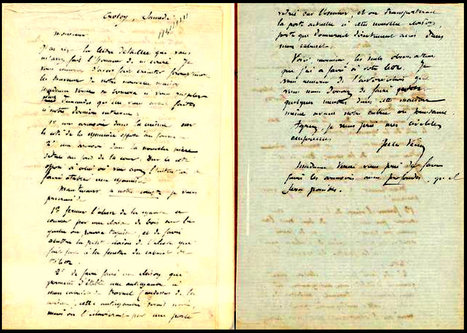 A vendre : lettre manuscrite de Jules Verne, relative à sa maison du Crotoy | Jules Verne News | Scoop.it