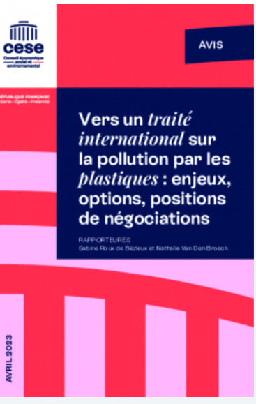 Vers un Traité international sur la pollution par les plastiques : enjeux, options, positions de négociations - Conseil économique, social et environnemental | Biodiversité | Scoop.it