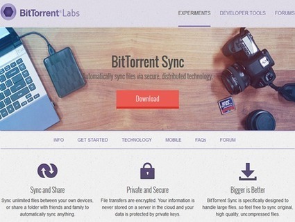 BitTorrent Sync : le partage de fichiers simplifié et sécurisé | Le Top des Applications Web et Logiciels Gratuits | Scoop.it