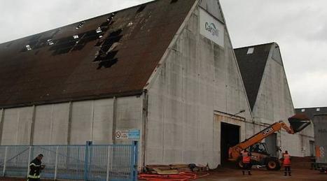 Redon. Incendie dans un entrep&ocirc;t de Cargill | Risques industriels | Scoop.it