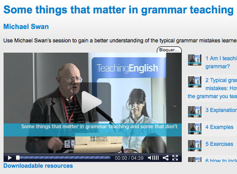 Things that matter in grammar teaching: Michael Swan | eflclassroom | Scoop.it