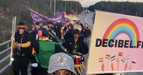 Replotbron lyste i regnb&aring;gens f&auml;rger under Korsholms f&ouml;rsta Pride | &Ouml;sterbotten | Lehti | Scoop.it