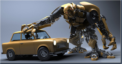 // MAKING OF 'ROBOT IN DISGUISE' // | Infographie 3D | Scoop.it