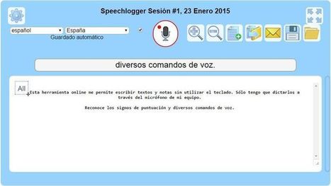 Speechnotes: aplicación web para dictar textos y notas con tu voz | @Tecnoedumx | Scoop.it