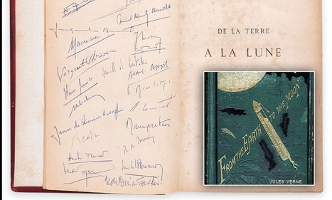 London : Rare Jules Verne book signed by Nasa 'stars' sells for £1600 | Jules Verne News (english) | Scoop.it