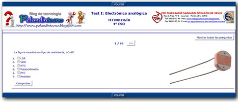 Test de Electrónica Analógica [4 ESO Autoevaluación] | tecno4 | Scoop.it
