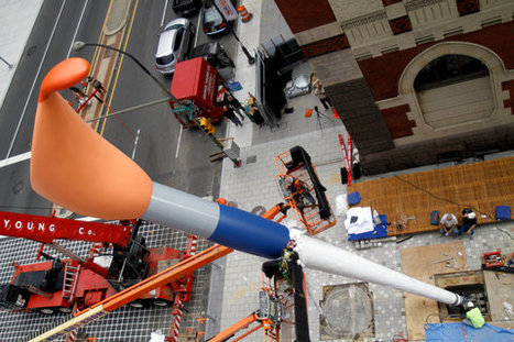 Claes Oldenburg's Paintbrush Erected in Philadelphia | Visual*~*Revolution | Scoop.it