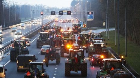 Dutch farmers block highways with tractors, angry at EU rules | LE GRAND NORD | Scoop.it
