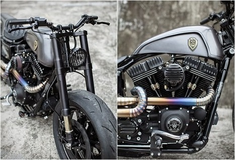 Custom Harley-Davidson Dyna Street Bob - Grease n Gasoline | Cars | Motorcycles | Gadgets | Scoop.it