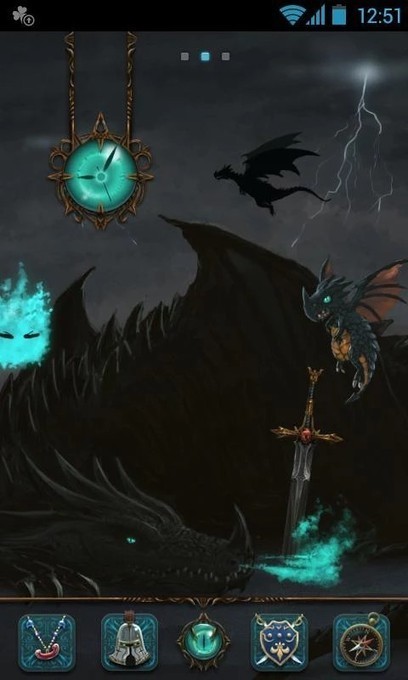 Fire Dragon GO Super Theme v1.2 (Unlocked) | ApkLife-Android Apps Games Themes | Android Apps And Games ApkLife.com | Scoop.it