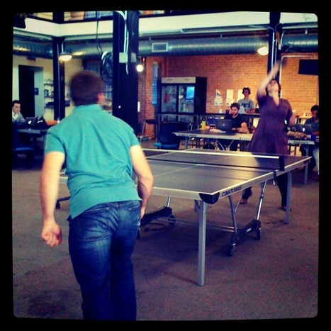 Ping Pong on a Thursday afternoon | pariSoma: Coworking & Collaborating | Scoop.it