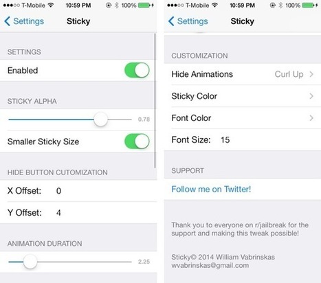 Sticky: quickly add a handy sticky note to the Lock screen | Jailbreak News, Guides, Tutorials | Scoop.it
