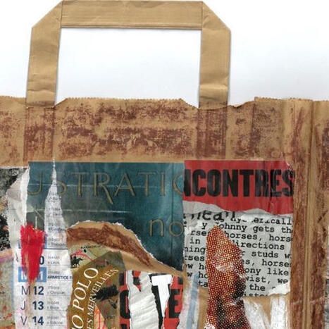 Mati&egrave;res ordinaires pour livres extraordinaires &ndash; | Collage, papier | Scoop.it