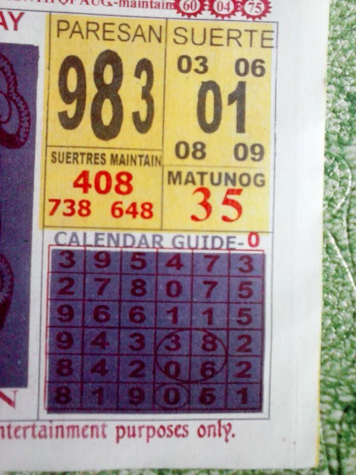 pinoy lotto result today