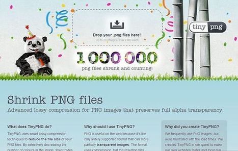 TinyPNG, comprime imágenes en formato PNG sin perder ni un ápice de calidad | Las TIC y la Educación | Scoop.it