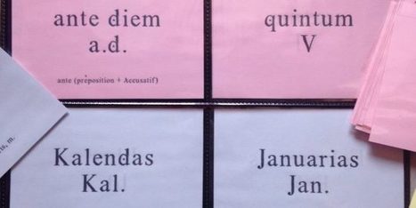 Un calendrier romain p&eacute;dagogique - Arr&ecirc;te ton char | Net-plus-ultra | Scoop.it