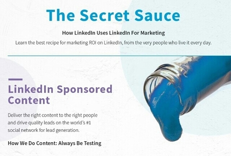 How LinkedIn Markets on LinkedIn (Infographic) | Public Relations & Social Marketing Insight | Scoop.it