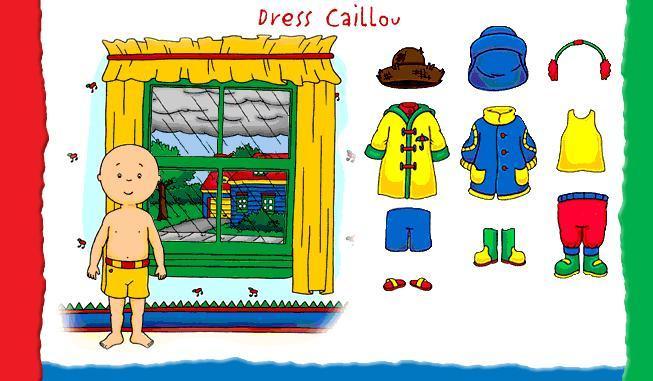 Caillou Games House Building Games