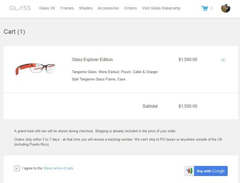 Google Glass Now Open to Anyone… with $1500 to Spend (Update: Not Anymore) | Android Discussions | Scoop.it