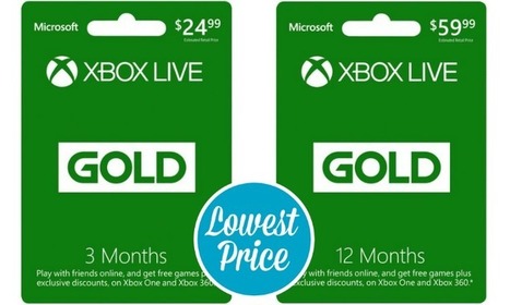 xbox live lowest price