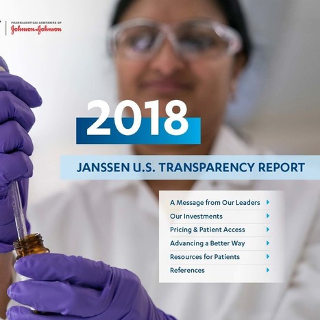 2018 Janssen U.S. Transparency Report | 5- SUNSHINE ACT & LA LOI BERTRAND by PHARMAGEEK | Scoop.it