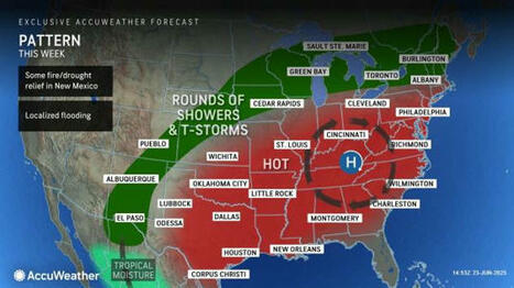 'Ring of fire' thunderstorms to ride rim massive heat dome this week - Yahoo! News | Operation Deimos | Scoop.it