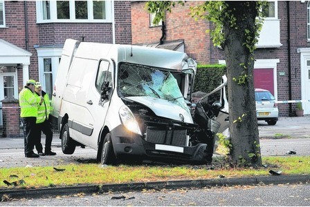 Man fighting for his life following van crash | Health and safety at work | Scoop.it