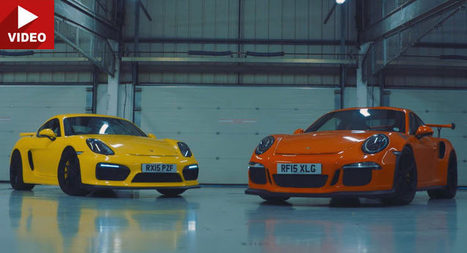 Cayman GT4 Battles 911 GT3 RS In A Porsche Track Face-Off | Porsche cars are amazing autos | Scoop.it